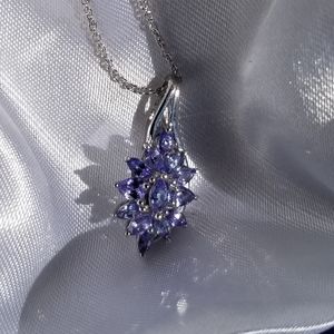 Genuine Tanzanite Necklace